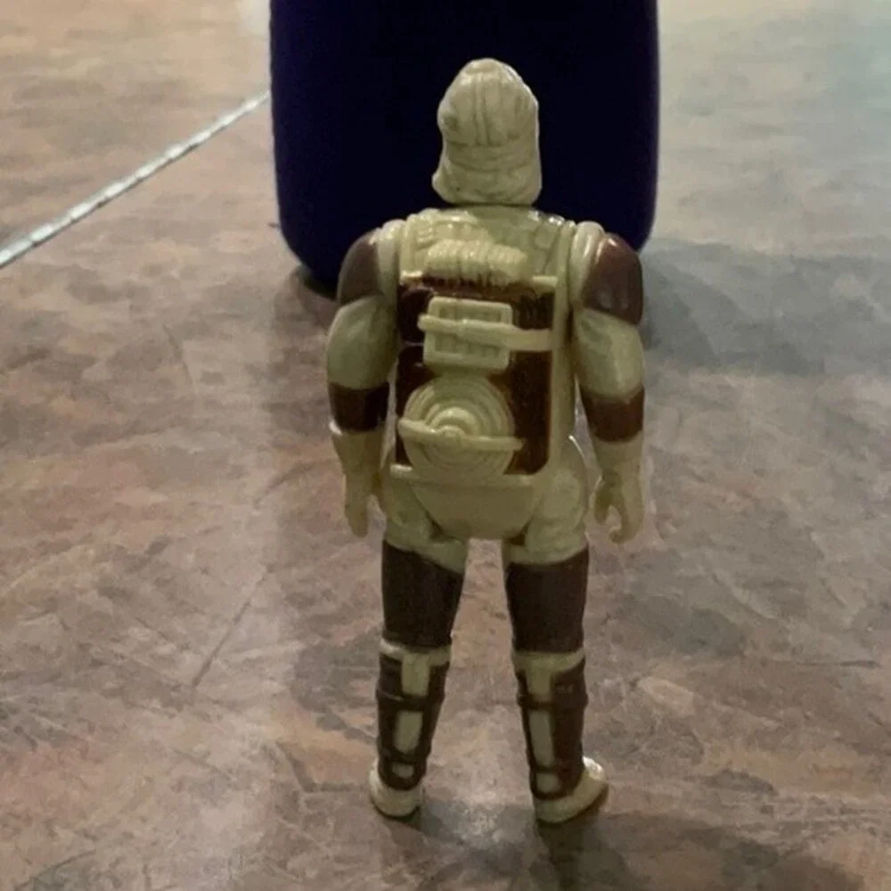Vintage 1980 DENGAR The Bounty Hunter Action Figure complete with Gun